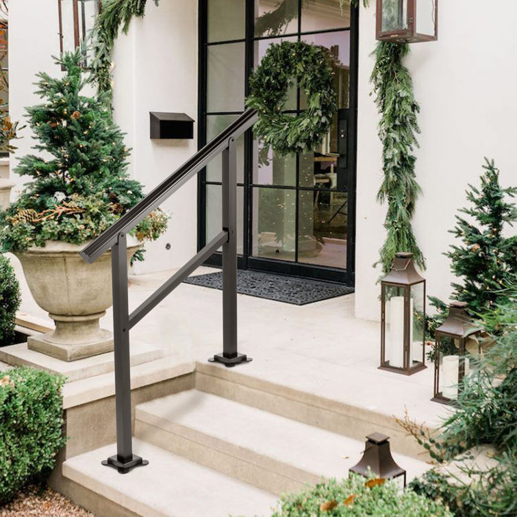 VEVOR Stair Railing Kit Aluminum Handrail Flexible Outdoor Deck